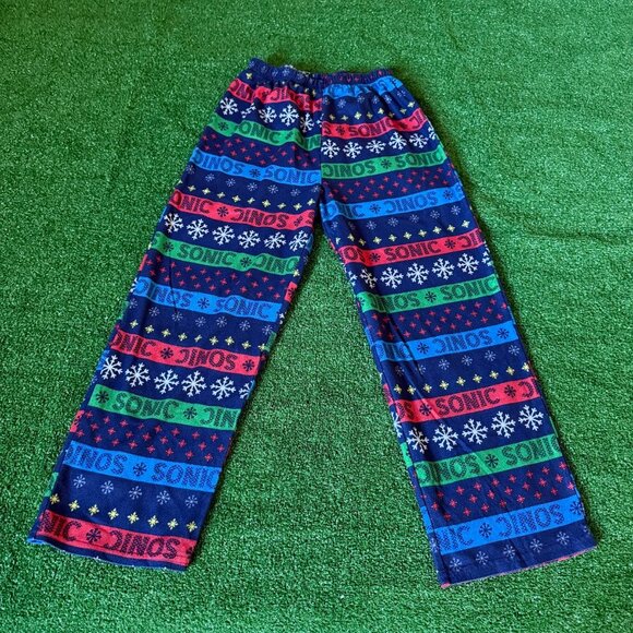 Sonic the Hedgehog Toddlers Boy's Winter Holiday 2PC Flannel Pajama Set Size 8 - Picture 11 of 15